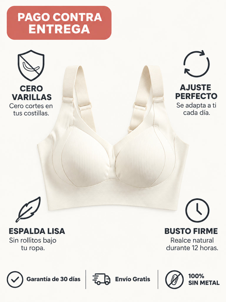 FirmeZero - Brasier Sin Varillas: Levanta tu busto sin varillas metálicas.