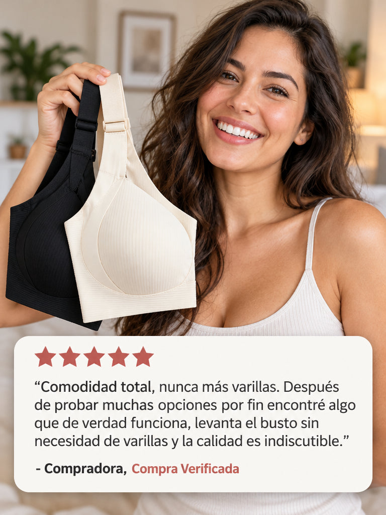 FirmeZero - Brasier Sin Varillas: Levanta tu busto sin varillas metálicas.