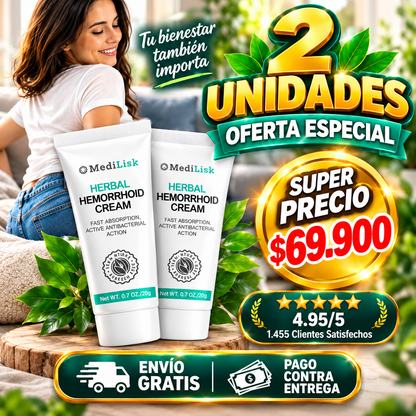 Herbal hemorrhoid cream