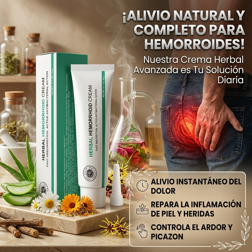 Herbal hemorrhoid cream