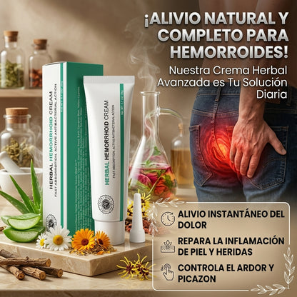 Herbal hemorrhoid cream