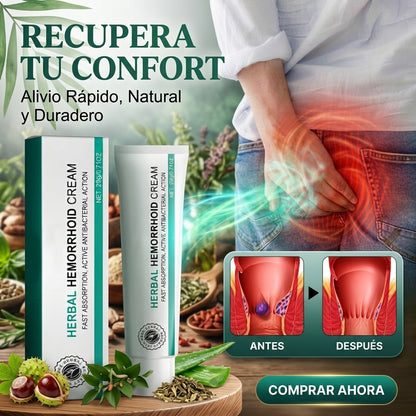 Herbal hemorrhoid cream