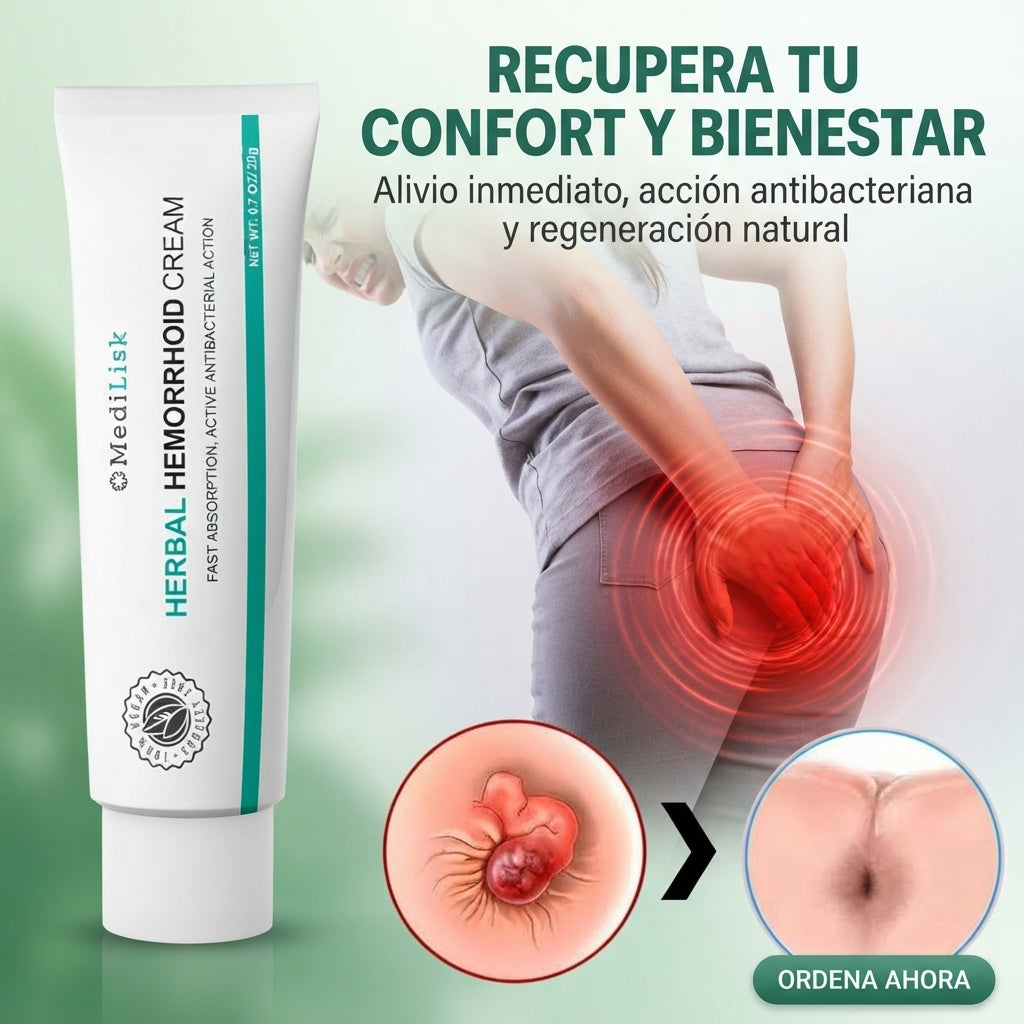 Herbal hemorrhoid cream